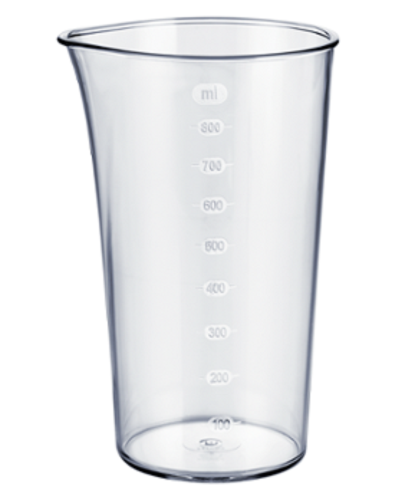 Bicchiere graduato 600 ml in vetro